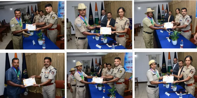 ಬೆಳಗಾವಿ ಉತ್ತರ ವಲಯದ ಕರ್ತವ್ಯ ಕೂಟದಲ್ಲಿ ಗದಗ ಜಿಲ್ಲಾ ಪೊಲೀಸ್ ತಂಡ ಮೇಲುಗೈ ಸಾಧಿಸಿದೆ